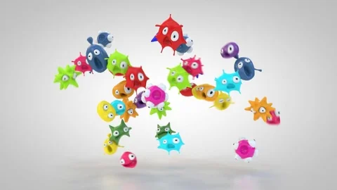Bacteria - 3D Animation | Stock Video | Pond5