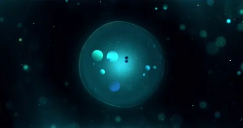 Bacteria 4K Loop Lens Bokeh Stock Footage 234934106