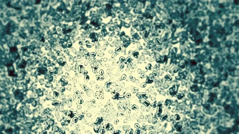 Bacteria ANIMATION seems loop Stock Footage 231845820