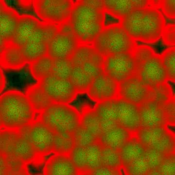 Bacteria background render Stock-Illustration