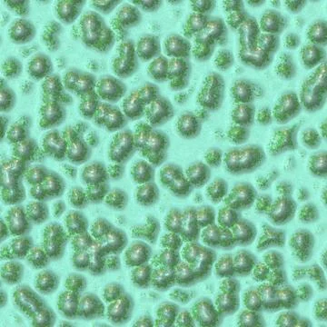 Bacteria background render Stock Illustration