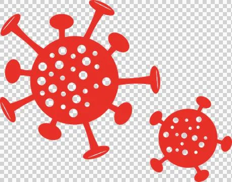 Bacteria cell medical graphic element, virus (3) 스톡 일러스트