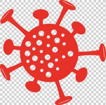 Bacteria cell medical graphic element, virus (1) イラスト素材
