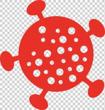 Bacteria cell medical graphic element, virus (2) Stock Illustration