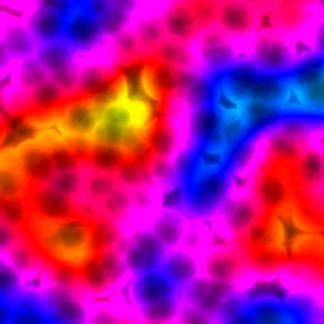 Bacteria cells close up Illustrazione stock