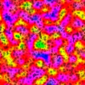 Bacteria cells close up Stock Illustration