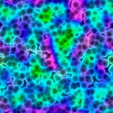 Bacteria cells close up Stock-Illustration