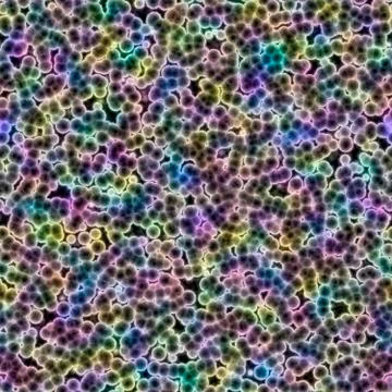 Bacteria cells close up Stock Illustration