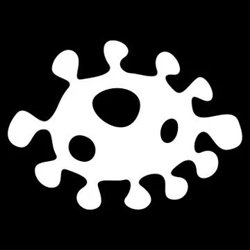 Bacteria Icon Illustrazione stock