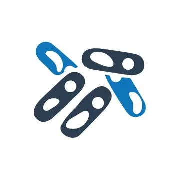 Bacteria Icon Stock Illustration