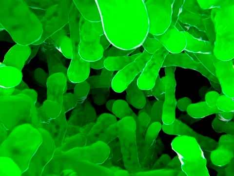 Bacteria, illustration Stock Illustration
