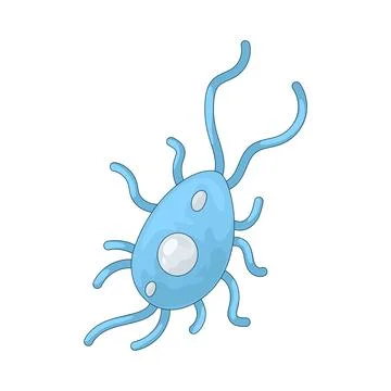 Bacteria illustration Stock Illustration