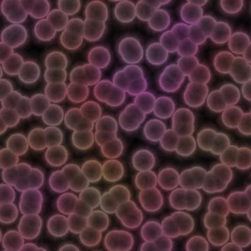 Bacteria seamless generated hires texture Stock Illustration