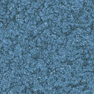 Bacteria under microscope Stock Illustration