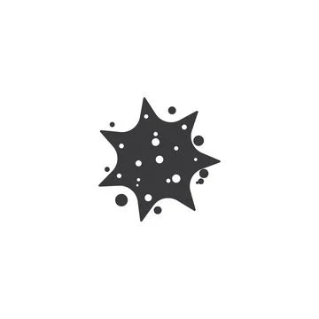 Bacterial Logo Template vector symbol Stock Illustration