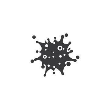 Bacterial Logo Template vector symbol Stock Illustration