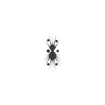 Bacterial Logo Template vector symbol Stock Illustration