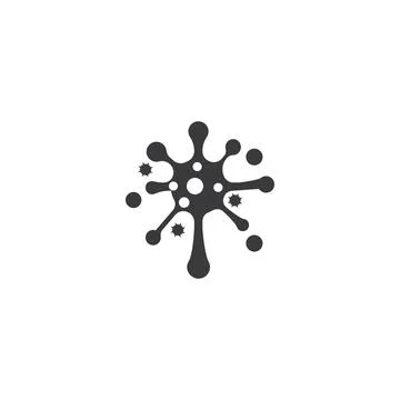 Bacterial Logo Template vector symbol Stock Illustration