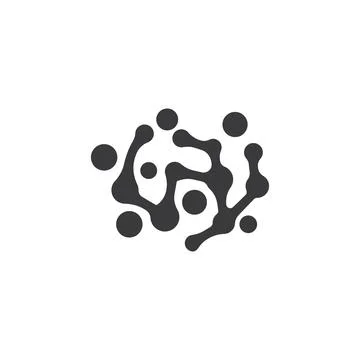 Bacterial Logo Template vector symbol Stock Illustration