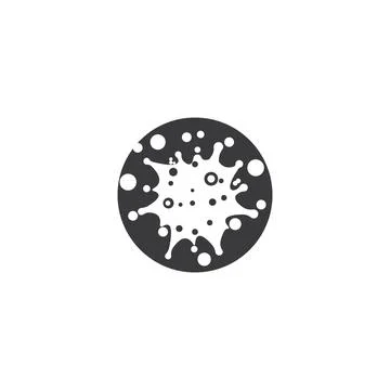 Bacterial Logo Template vector symbol Stock Illustration