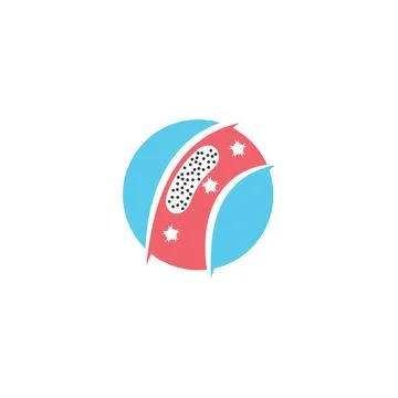 Bacterial Logo Template vector symbol Stock Illustration