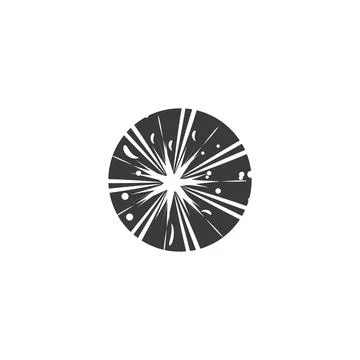 Bacterial Logo Template vector symbol Stock Illustration