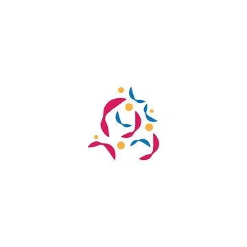 Bacterial Logo Template vector symbol Stock Illustration