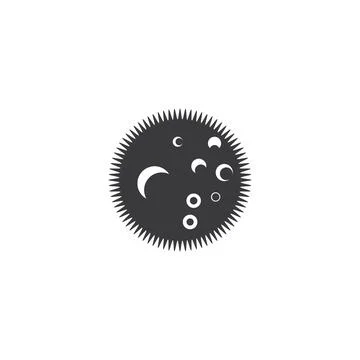 Bacterial Logo Template vector symbol Stock Illustration