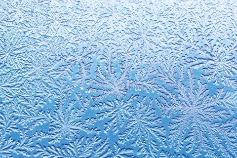Bacterial pattern like a frost Foto stock