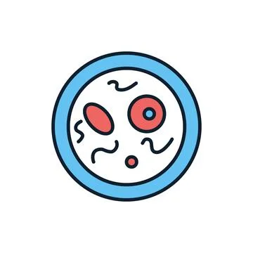 Bacteriology related vector icon. Stock Illustration