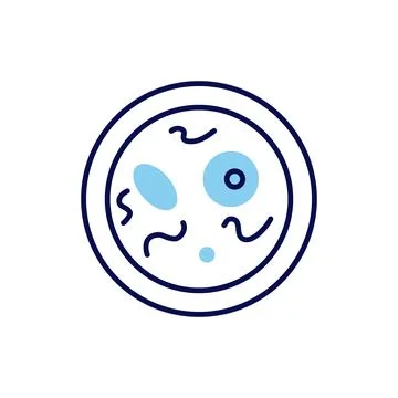 Bacteriology related vector icon. 스톡 일러스트