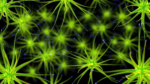 Bacterium green Stock Footage 48141982