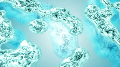 Bacterium. Medical video background Stock Footage 33849344