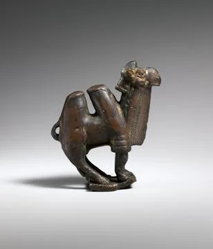 Bactrian camel ca. late 3rdearly 2nd millennium B.C. Bactria-Margiana Archa.. Stock Photos