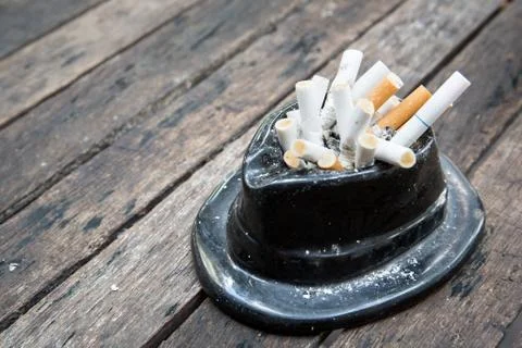 Bad addiction cigarettes . Foto stock