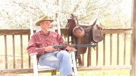 Bad Bob at the gaurd! Stock Footage 87234019