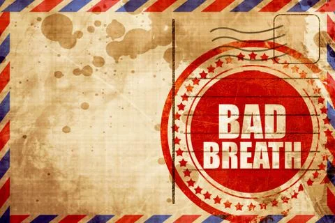 Bad breath Stock-Illustration