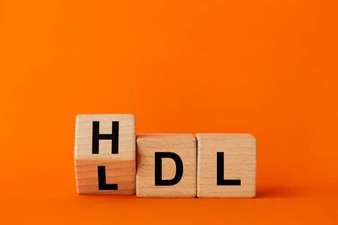 Bad Cholesterol LDL vs Good Cholesterol HDL. Medical Concept. Healthy Diet Stock Photos