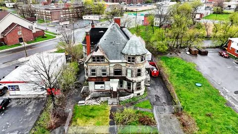 Bad Condition - Syracuse, NY Foto stock