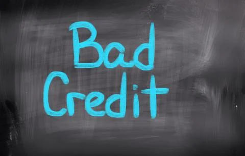 Bad Credit Concept Stock Illustration