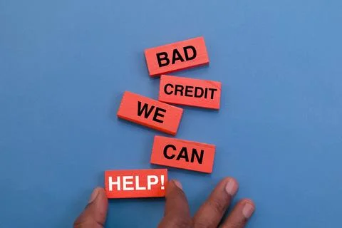 Bad Credit Help Stock Photos