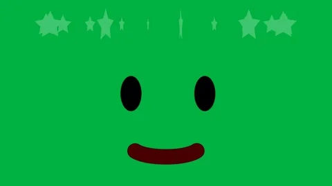 Bad day, dizzy, unhappy and shock expression on full green screen Stock Footage 274667183