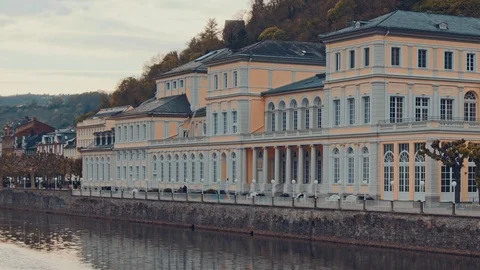 Bad EMS, Germany, city views Video stock 74606252