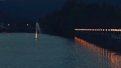 Bad EMS, Germany, city views Vidéo 74608799