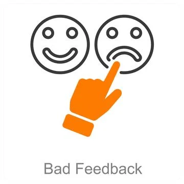 Bad Feedback Stock Illustration