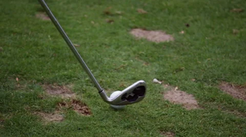 Bad Golf Swing Slow Mo Stock Footage 61644989