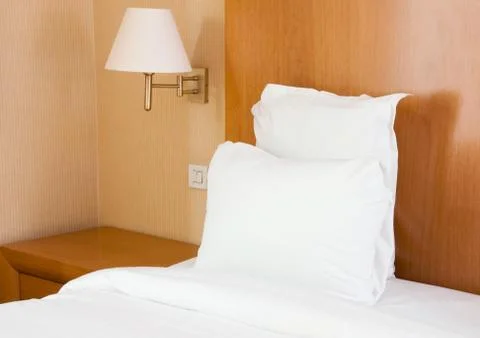 Bad in a hotel Stock Photos