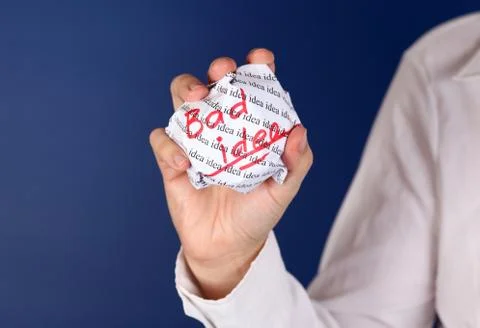 Bad idea Stock Photos