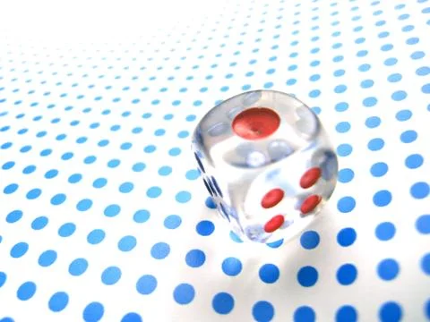 Bad luck dice 스톡 사진