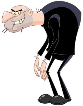 Bad man Stock Illustration